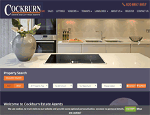 Tablet Screenshot of cockburn-online.co.uk